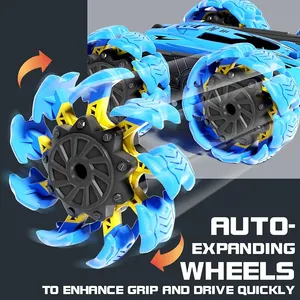 7 <strong>Function</strong> 2.4G Gesture Control NEW STUNT DRIFTING TOY <strong>CAR</strong>; Dual Remote Control <strong>Rc</strong> Drift <strong>Car</strong> with Light,Remote Control Stunt <strong>Car</strong> - Product Image 4