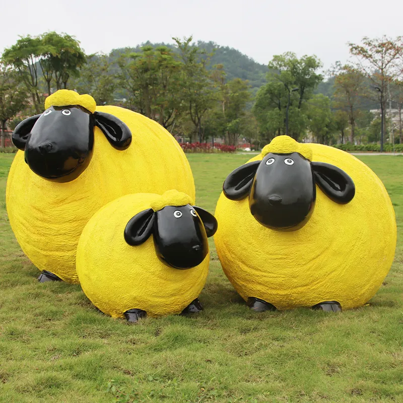 2023 nouveauté sculpture animale grandeur nature ornements de jardin géants ornements de jardin géants
