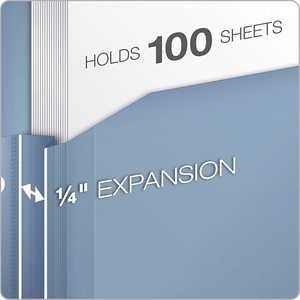 Mở Rộng Bộ Chia Chất Kết Dính Bằng Nhựa, Túi Trước Linh Hoạt Mở Rộng 1/4 ", 5 Tab, Tab Nhiều Màu Có Thể Chèn - Product Image 2