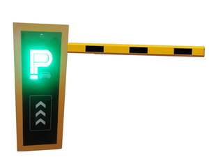Gewerblicher Eingang Parkplatz Tür Sicherheits lösungen Automatisches LED-beleuchtetes Barrier Boom Gate mit LED-Licht anzeige - Product Image 1