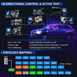 LANÇAMENTO X431 PAD V Elite J2534 Ferramenta Nova Smartlink C ECU/ECM Topologia Do Programa Online Mapa Ferramentas De Diagnóstico