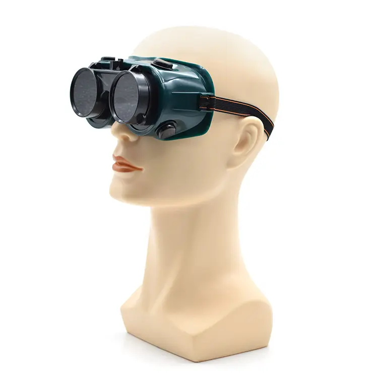 Wieder verwendbare industrielle Schutz augen schwarze Brille hochwertige Gas schweiß brille