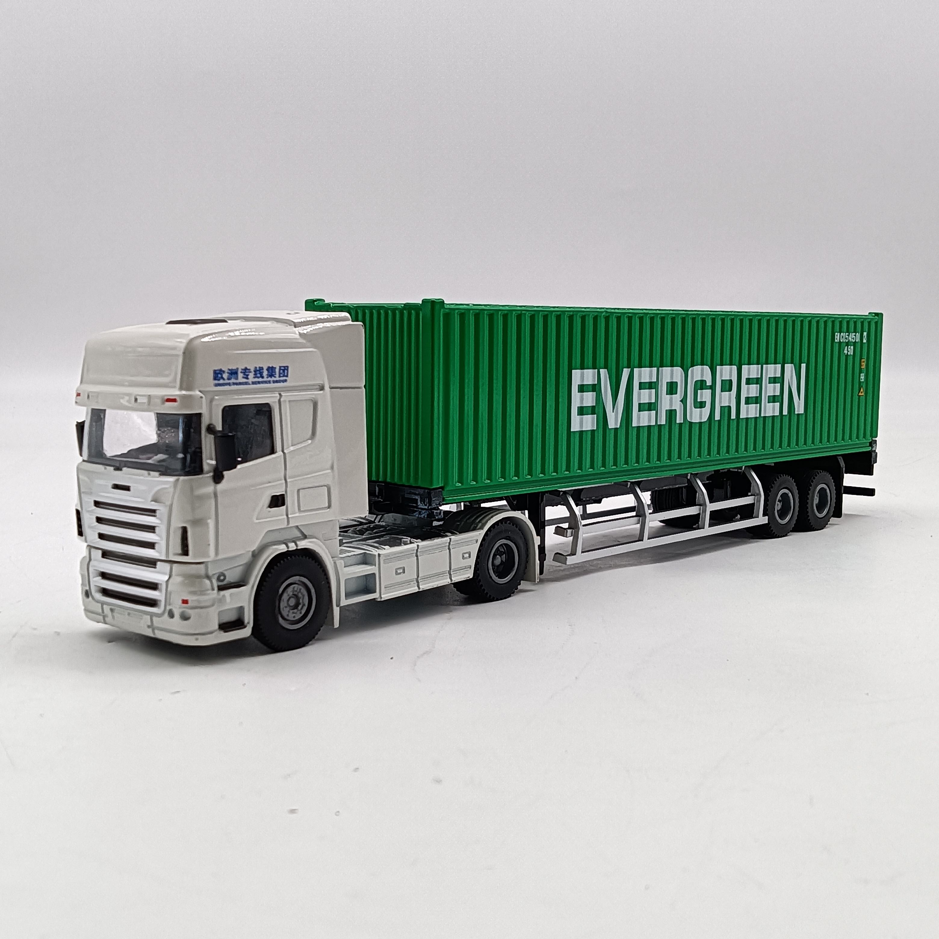 1:50 EVERGREEN Modèle de camion conteneur