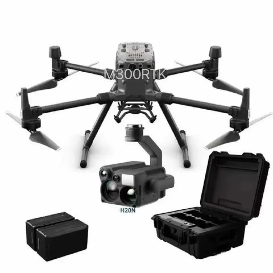 DJI Matrix 300 RTK aprimorado: drone industrial para mapeamento, busca e resgate, levantamento - tempo de vôo de 50 minutos