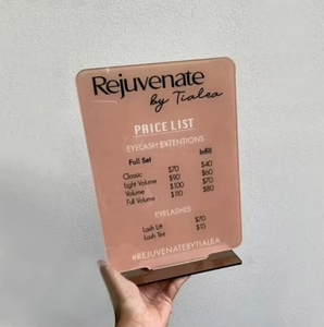 Tùy chỉnh đa-giá danh sách gương mẫu cá nhân Acrylic dấu hiệu cho kệ trưng bày - Product Image 6