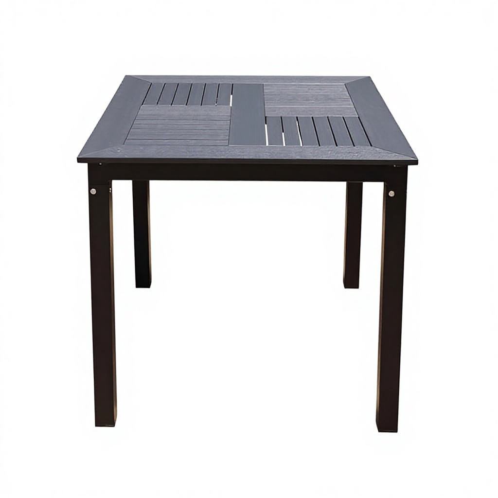 Table carrée mosaïque 80 pièces-noir