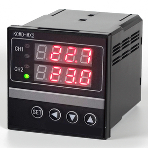 dual channel <strong>controller</strong> two input temperature <strong>controller</strong> 1/16 DIN 48*48mm size 4-20mA pid control or Transmission output - Product Image 3