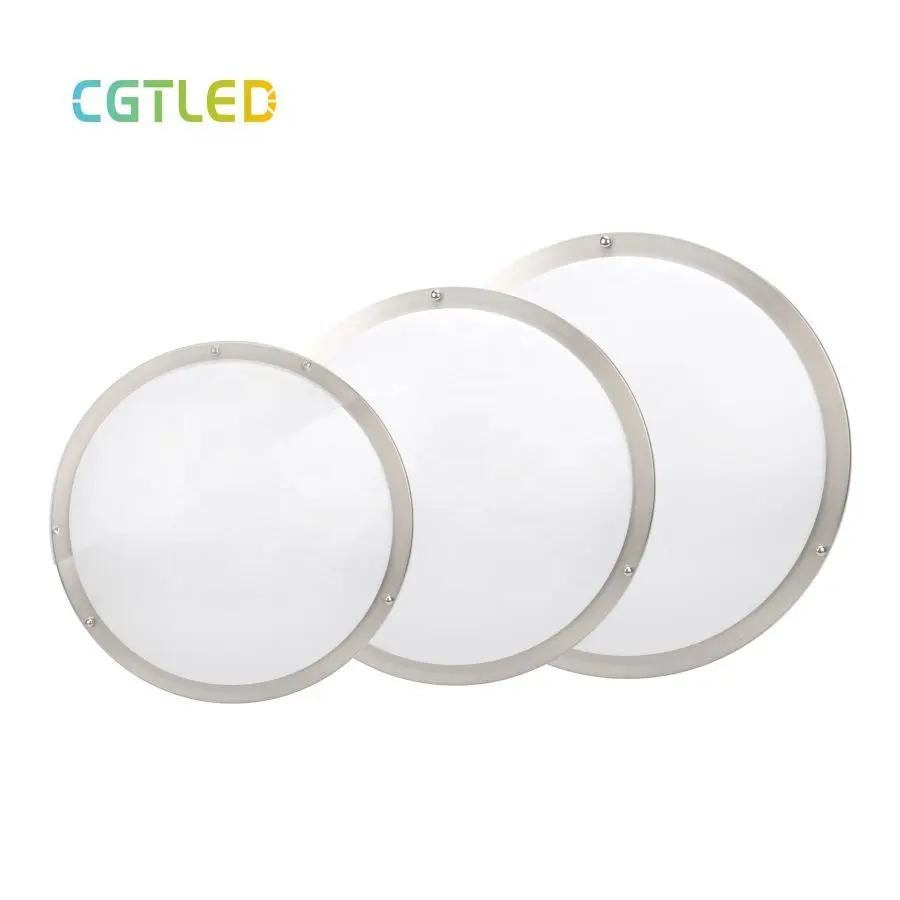 10 ''12'' 14 ''16'' Double Anneau Luminaire Super Lumineux Chambre Salle De Bains CCT Réglable Led Encastré