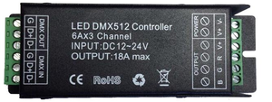 DC12V ~ 24V 25*1CH светодиодный DMX512 декодер DIP переключатель светодиодный Dmx декодер Dmx 512 Rgb светодиодный контроллер 300 Вт - Product Image 5