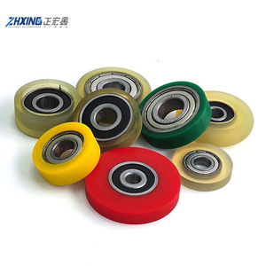 ลูกกลิ้งเคลือบยางพรีเมี่ยมผลิตขึ้นรูปลูกกลิ้งโพลียูรีเทนแบบฉีดขึ้นรูปครั้งสุดท้าย - Product Image 4