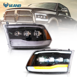 VLANDファクトリーフル<span class=keywords><strong>LED</strong></span>ヘッドライトヘッドランプRAM1500CLASSICアセンブリ2019-UP DODGE RAM1500/2500/3500ヘッドライト用フロントランプ