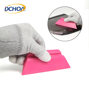 Dchoa 5.5 ''ที่ปาดน้ำเทอร์โบสีชมพูชุดเครื่องมือสำหรับติดตั้งเครื่องมือปาดน้ำหน้าต่างสีอ่อน - Product Image 5
