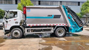 DongFeng 4x2 <strong>Compacting</strong> Refuse Rubbish Bin Collection Trash 7m3 Compactor Recycling Garbage Truck - Product Image 3