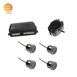 4 sensores sistemas de advertencia de marcha atrás Asistente de estacionamiento trasero sistema de sensor de estacionamiento de coche de ayuda inversa - Product Image 1