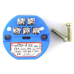 PT100 <strong>Temperature</strong> <strong>Sensor</strong> Probe Transmitter -50-100C <strong>Output</strong> 4-20mA 24VDC - Product Image 5