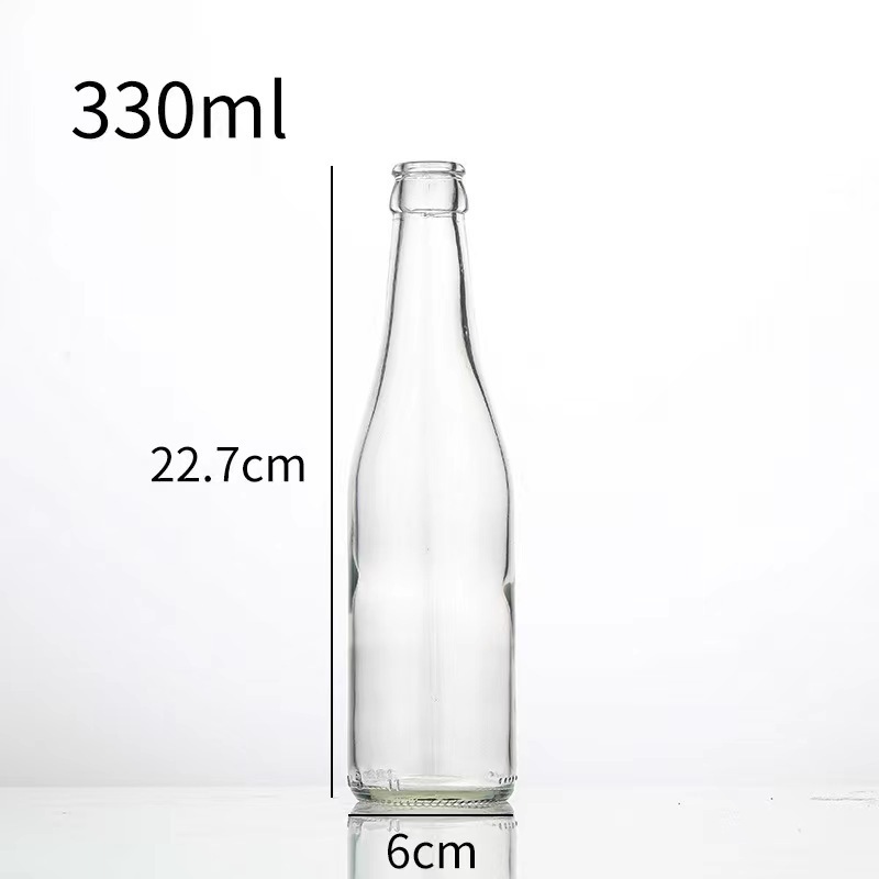 330ml di bottiglia di birra chiara belga