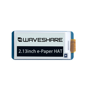Waveshare หมวกหน้าจอ E-Ink ขนาด2.13นิ้วสำหรับ Raspberry Pi ความละเอียด250x122 E-Paper SPI รองรับการรีเฟรชบางส่วน - Product Image 3