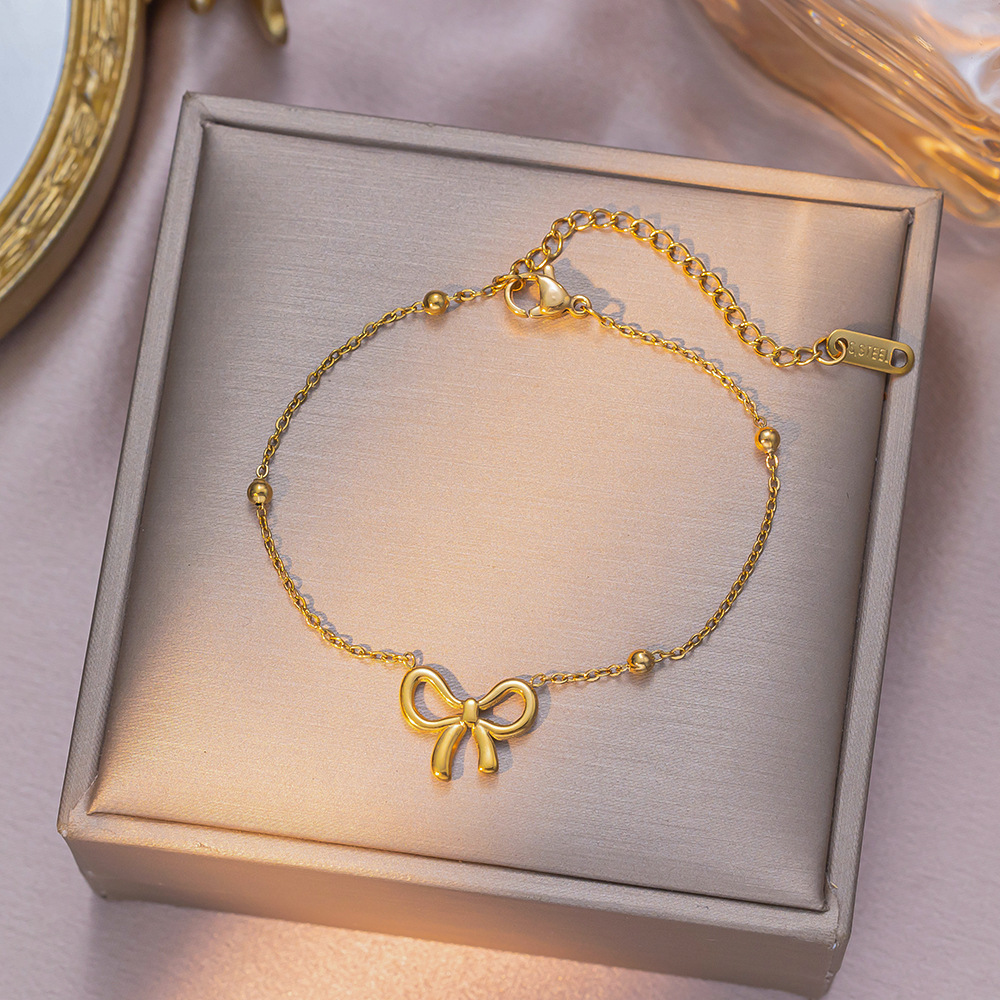 yxc017-gold pearl bow