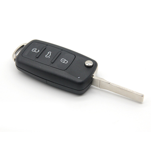 Smart Car <strong>Key</strong> Housing Durable Replacement Shell Remote Case Buttons Smart Car <strong>Key</strong> for Volkswagen - Product Image 2