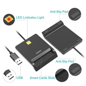 USB IC IDスマートカードリーダーISO7816クレジットスマートカードリーダーライター (SDK付き) - Product Image 5