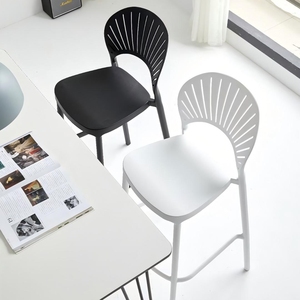 Hot bán đồ nội thất hiện đại nhựa thanh phân đồ nội thất nhà ăn ghế cao phân thanh ghế - Product Image 3