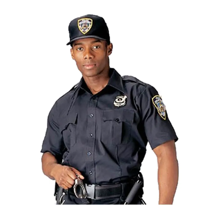 Short sleeve Factory Direct High Quality Security Work Wear Guard Uniform shirts