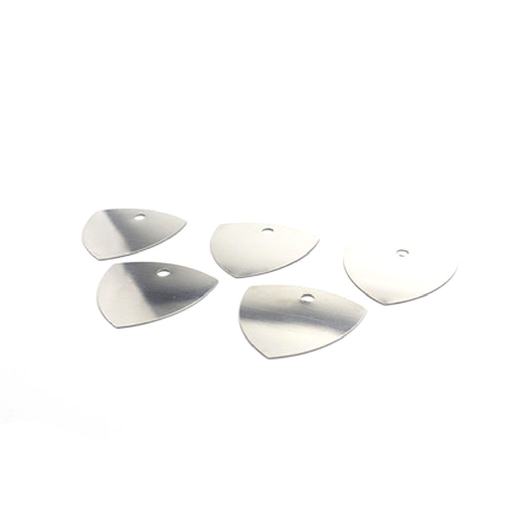 Metal stainless steel triangular piece