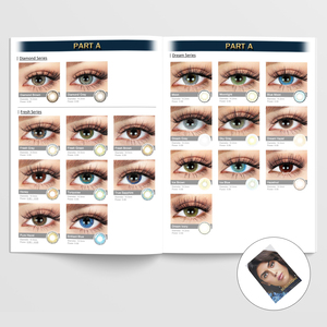 Lenti a contatto da 14.5mm libro di carta con lenti a contatto Look fresco catalogo lenti a contatto grandi occhi libro di carta - Product Image 1