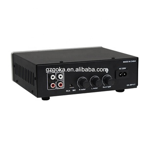 AMPLIFICADOR DE tocadiscos de alta calidad, lupa de entrada RCA, salida RCA y micrófono de conmutación MM/MC, venta al por mayor - Product Image 5