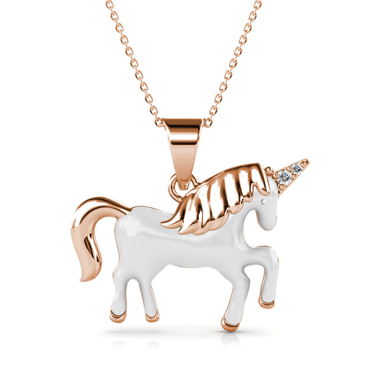 925 Silver With 18k Rose Gold Plated Pendant