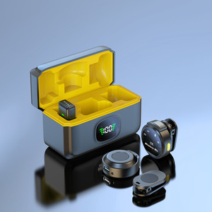 Thông minh giảm tiếng ồn Lavalier J6 Micro không dây mới từ cổ áo Clip dài khoảng cách đa hướng đài phát thanh Mic - Product Image 6