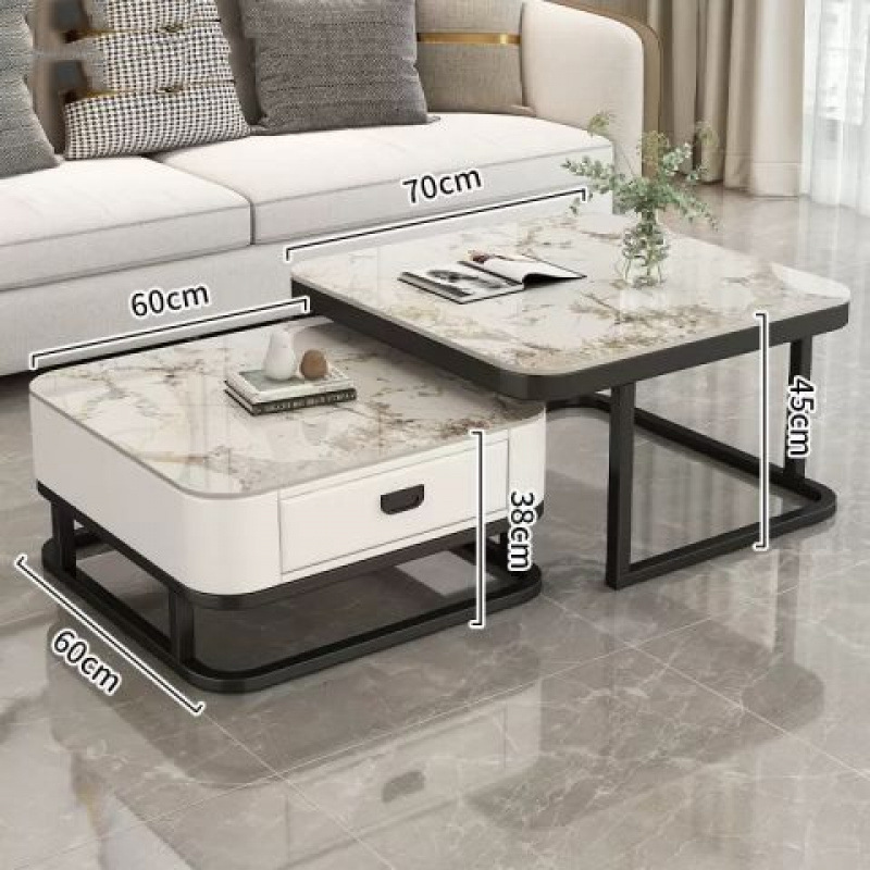 Black rack white cabinet 7060 full light philippe