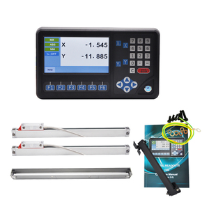 Risoluzione lineare del codificatore 1um 5um della scala di alta precisione per il tornio esposizione LCD di lettura di DRO 2/3/4/5 assi <span class=keywords><strong>Digital</strong></span> con alta precisione