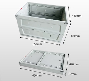 Contenedor de almacenamiento PDQ PP plegable y apilable - Product Image 4