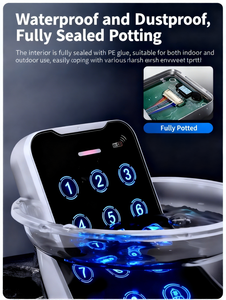 KOB Outdoor Waterdichte Vingerafdruk Toegangscontrole All-in-One Metalen Gezichtsherkenning Toegangscontrolesysteem voor Kantoor - Product Image 2