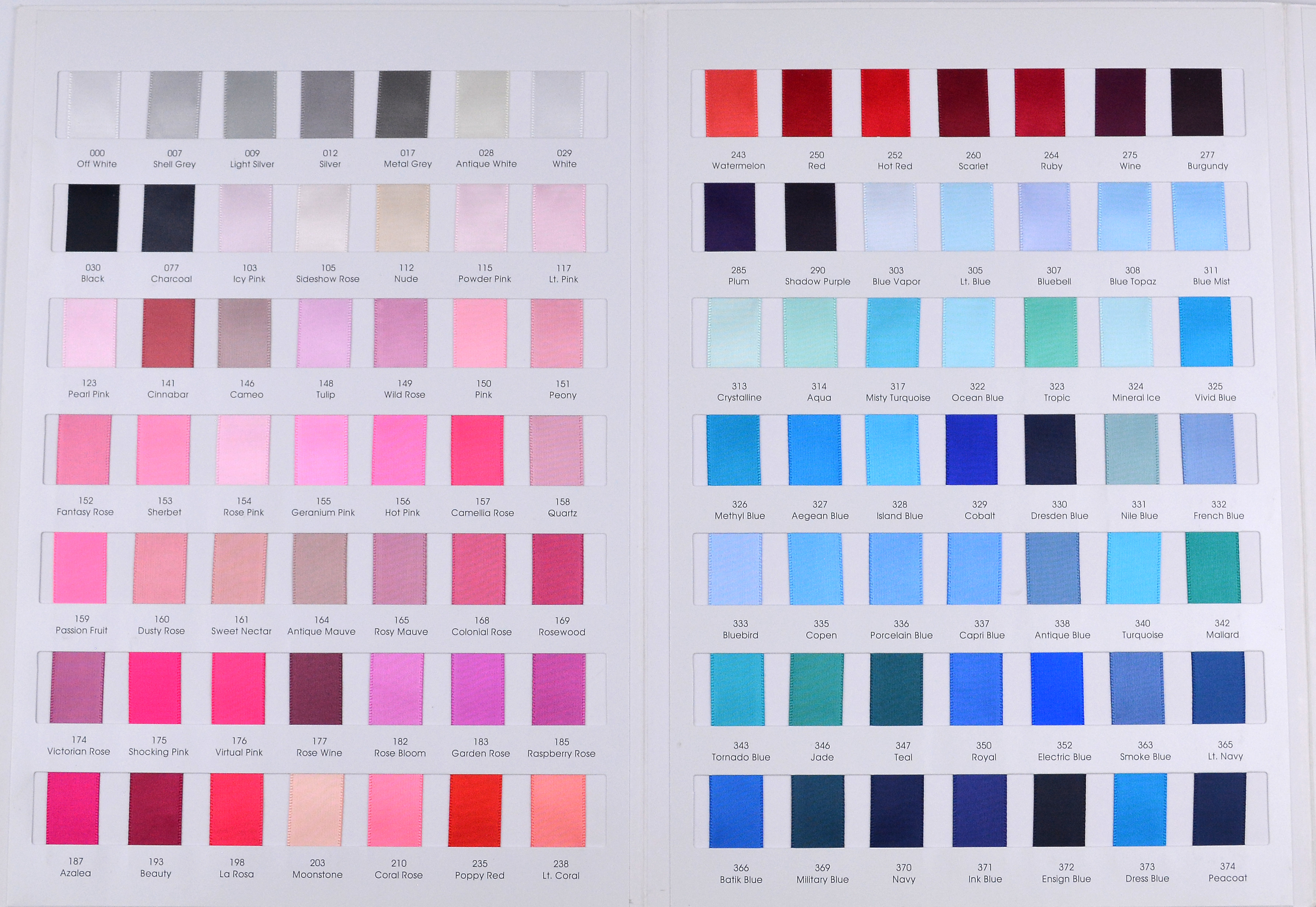 Color card 1