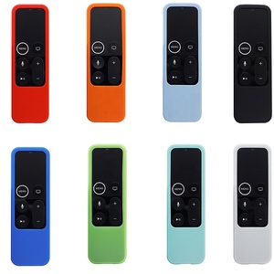 Custom New Design Silicone Rubber <strong>TV</strong> Remote Control Protective Cover Case for <strong>Apple</strong> <strong>TV</strong> 4th/5th - Product Image 2