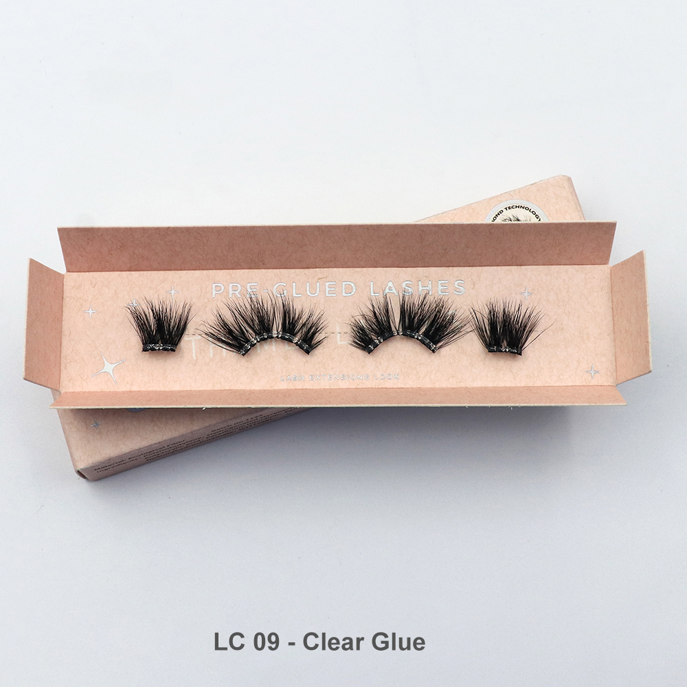1 Pair - LC 09 - Clear Glue