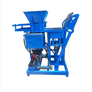 Macchina per fabbricare mattoni ad incastro QT2-25 terra terra Diesel per fabbricare mattoni macchina vendita calda in Uganda - Product Image 2
