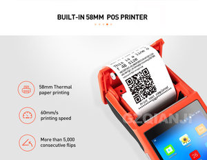 PDA POS Q2I <strong>Android</strong> 11.0 Handheld <strong>Device</strong> Pos Terminal <strong>Built</strong> <strong>in</strong> Thermal <strong>Printer</strong> 58mm - Product Image 4