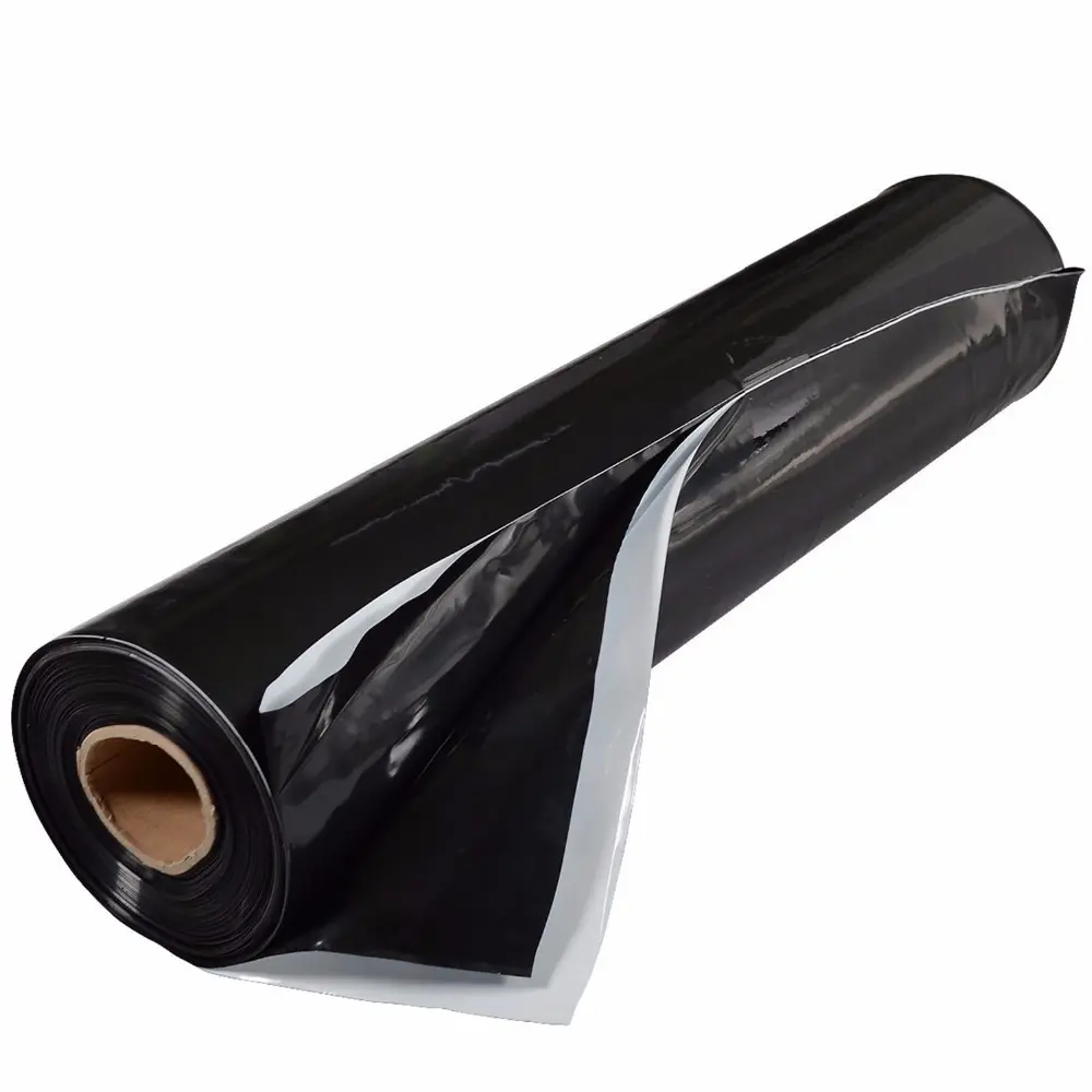 Polyethylene Material 3 /4 / 5 / 6 / 8 / 10 / 12 mil Waterproof Clear or Black Plastic Poly Film Roll