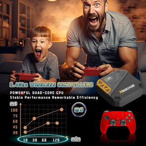 คอนโซลเกมมือถือซีพียูแอนดรอยด์11 1.5ก. พร้อมเอาต์พุต HDMI 720P 30เกมอาเขตโหลดไว้เล่นเกมออนไลน์สำหรับนักเล่นเกมกับครอบครัว - Product Image 3