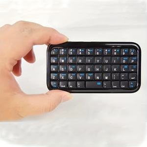 Teclado inalámbrico, Mini teclado silencioso, teclado Bt de mano con batería de litio recargable para tableta, teléfono y computadora - Product Image 3