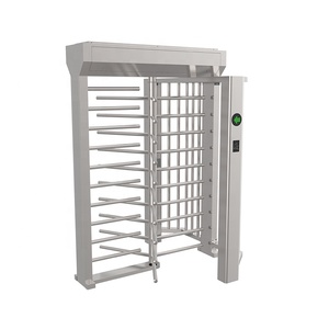 Rfid System Access Control Single <strong>Entry</strong> Manual Full Height Turnstile Door