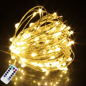 Guirnalda de luces Led con Control remoto, resistente al agua, cable de cobre, con temporizador, 5M, 10M, 20M - Product Image 1
