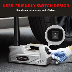 Potable 5Ton 12V Automatic <strong>Electric</strong> Hydraulic <strong>Car</strong> <strong>Jacks</strong> Lift Kit with Impact Wrench for <strong>Car</strong> Lift