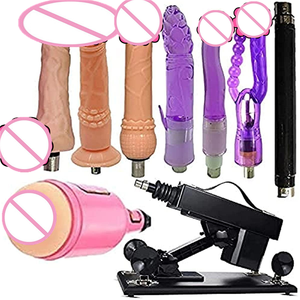 Leistungs starke automatische Sex-Maschinen gewehr 20 Anbaugeräte Geschwindigkeit verstellbare Vibratoren <span class=keywords><strong>Dildo</strong></span> Spielzeug für Erwachsene für Frauen und Männer Sex produkte - Product Image 4