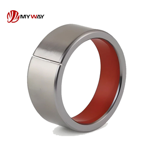 Myway nhà máy tùy chỉnh OEM chuyên nghiệp máy móc thép không gỉ Màu Đỏ PTFE tráng tự bôi trơn du ỐNg Lót - Product Image 1