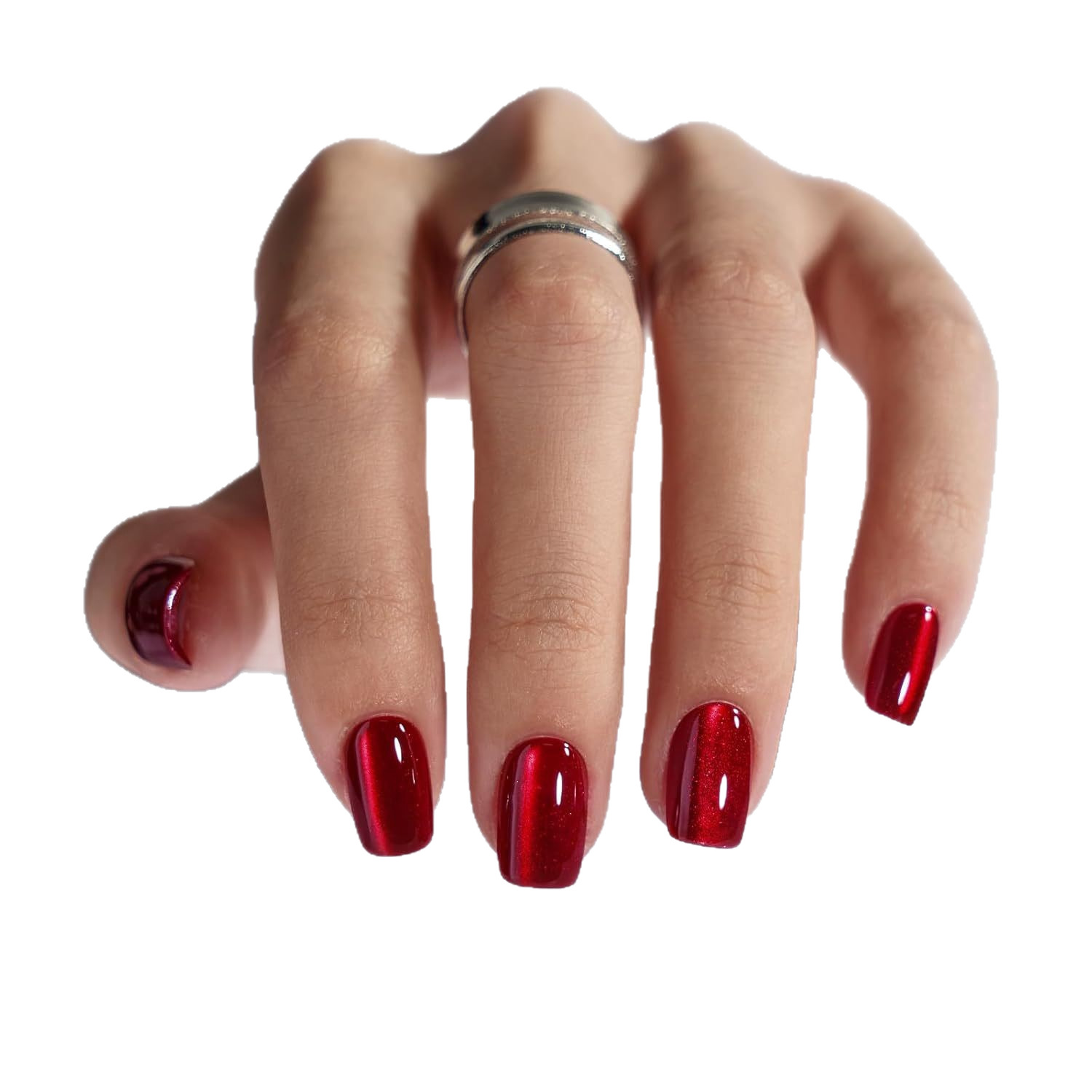 Wine red cat eye