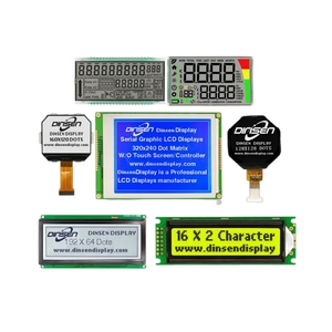 Display LCD personalizzato TN STN FSTN VA LCD carattere Cog Dot 128*64 14 segmento monocromatico grafico digitale a colori 7 segmenti